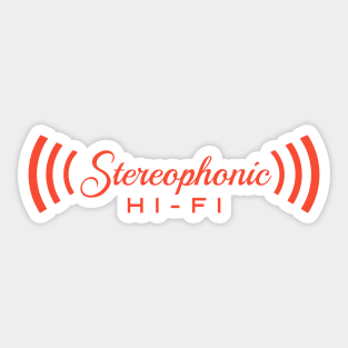Stereophonic Hi-Fi Sticker
